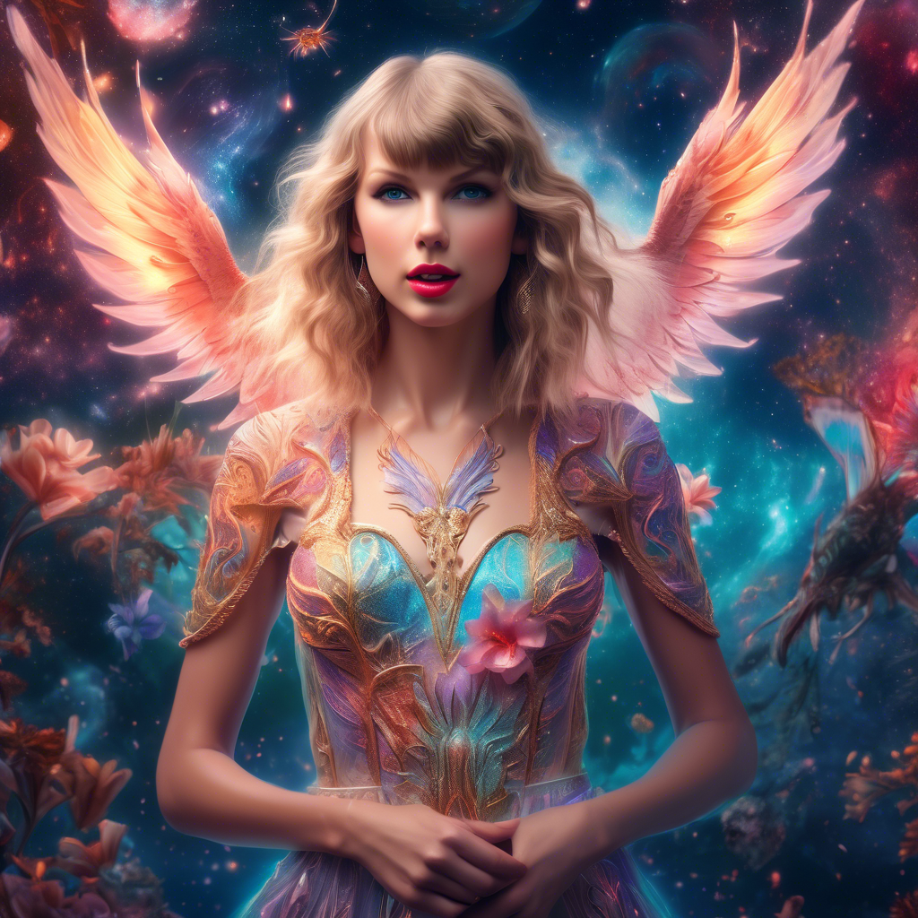 8k Taylor Swift, insanely detailed, beautiful, exotic captured with Fujifilm GFX100, ISO200, vibrant color