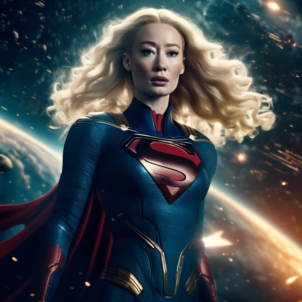 8k iggy azalea, insanely detailed, beautiful, exotic, flying through space like superman