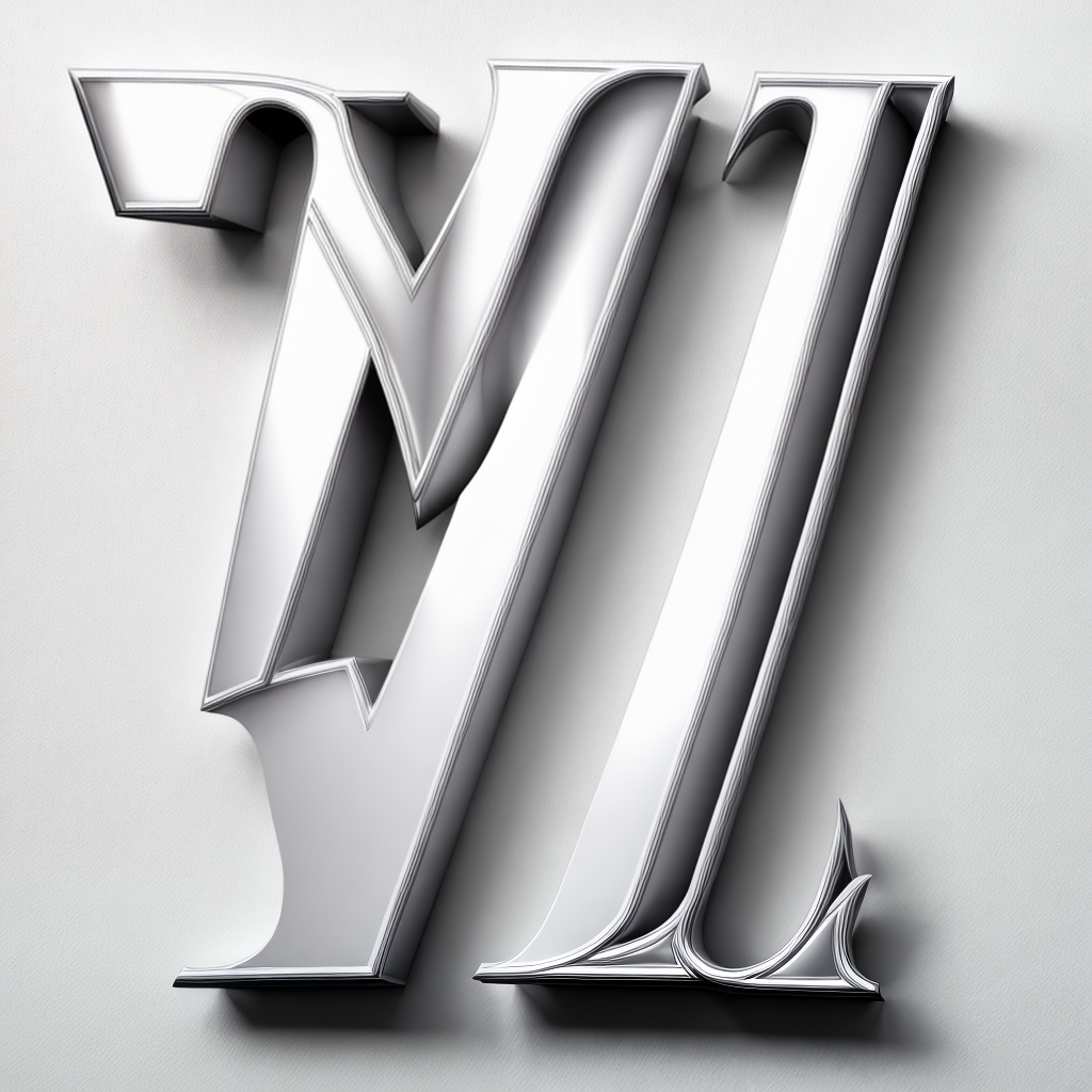 the letter V, extreme detail, elegant, shiny brilliant, white background