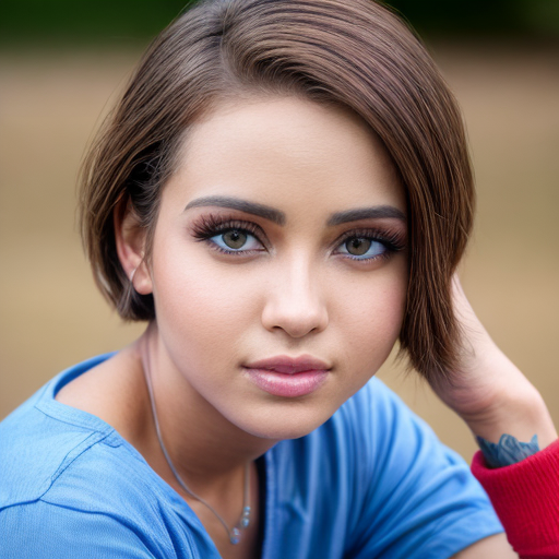 ultra realistic close up portrait of a beautiful female hyper detail, Canon EOS R3, nikon, f/1.4, ISO 200, 1/160s, 8K, RAW, unedited, symmetrical balance, in-frame, 8K