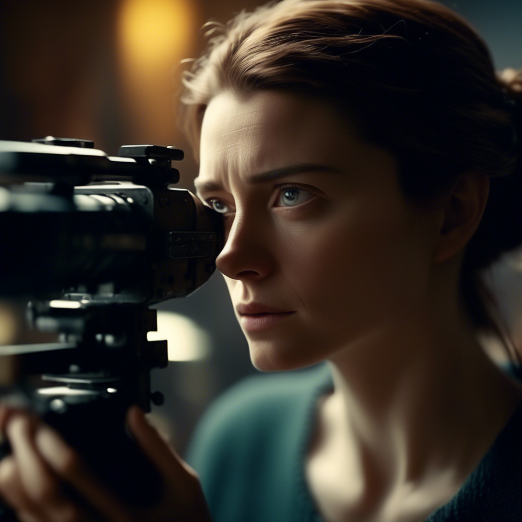 Produce a close-up shot of a female, capturing the delicate textures and vibrant colors in exquisite detail.