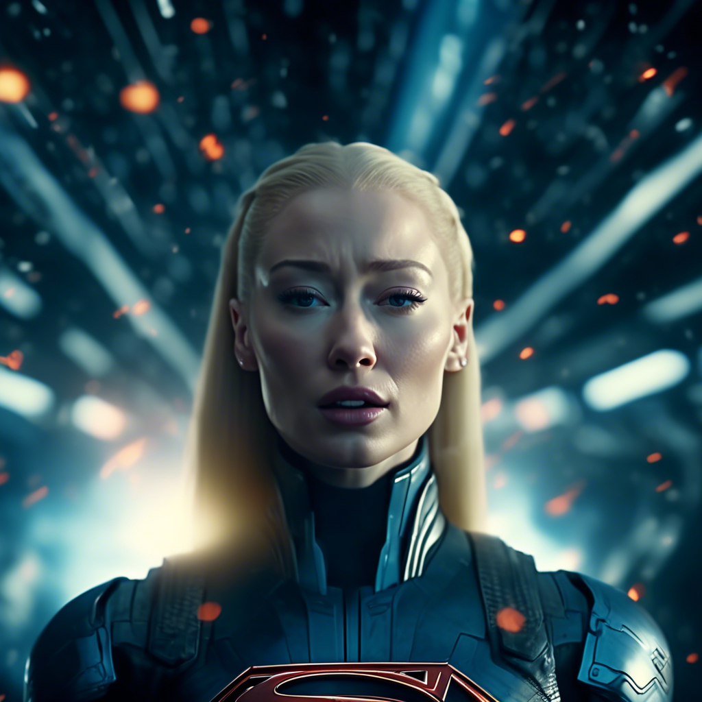 8k iggy azalea, insanely detailed, beautiful, exotic, flying through space like superman