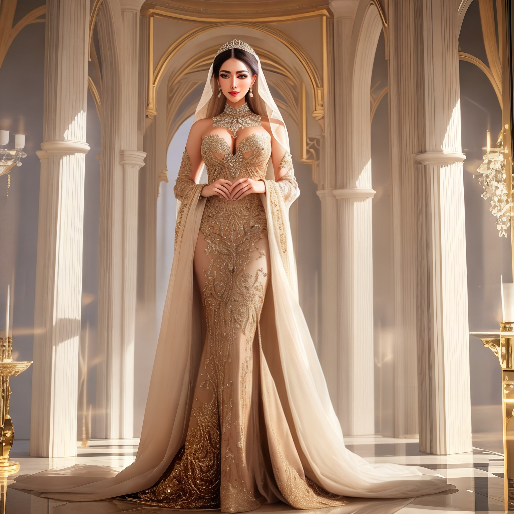 a full view of a billion dollar condo suite in dubai, elegant, modern