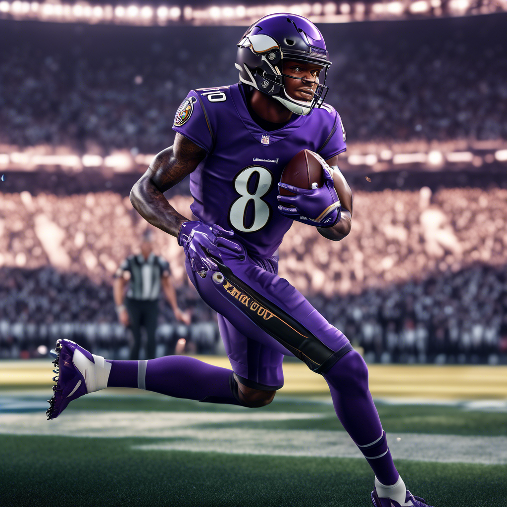 nfl player lamar jackson winning the superbowl championship