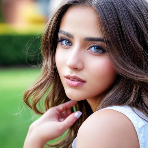 ultra realistic close up portrait of a beautiful female hyper detail, Canon EOS R3, nikon, f/1.4, ISO 200, 1/160s, 8K, RAW, unedited, symmetrical balance, in-frame, 8K