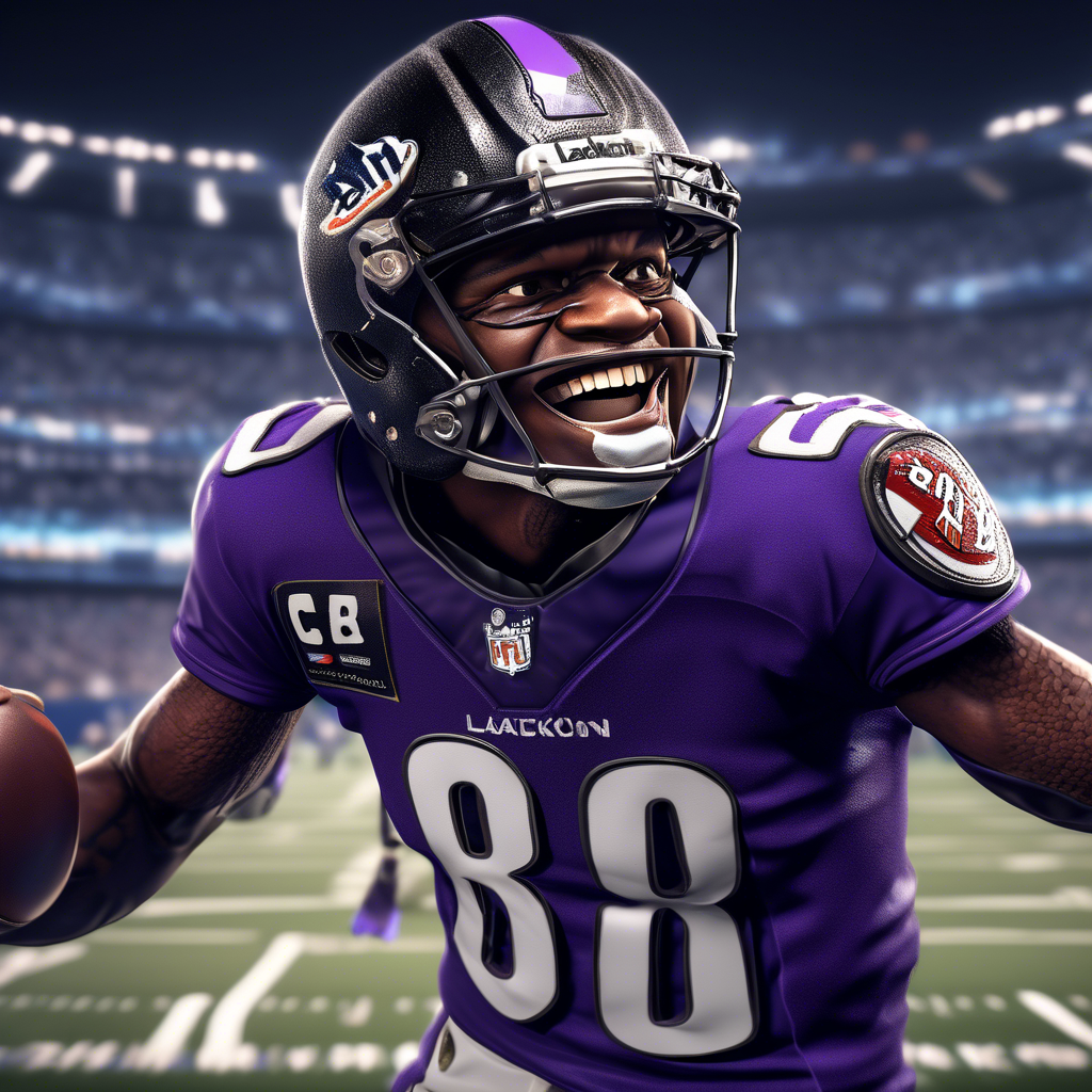 nfl player lamar jackson winning the superbowl championship