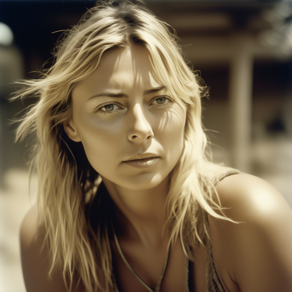 Maria Sharapova 8k , insanely detailed, beautiful, exotic captured with Fujifilm GFX100, ISO200
