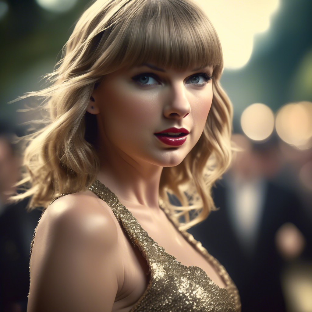 Taylor swift movie scene, insanely detailed, elegant, beautiful, exotic, revealing, appealing, attractive, hyper-realistic, super detailed, popular