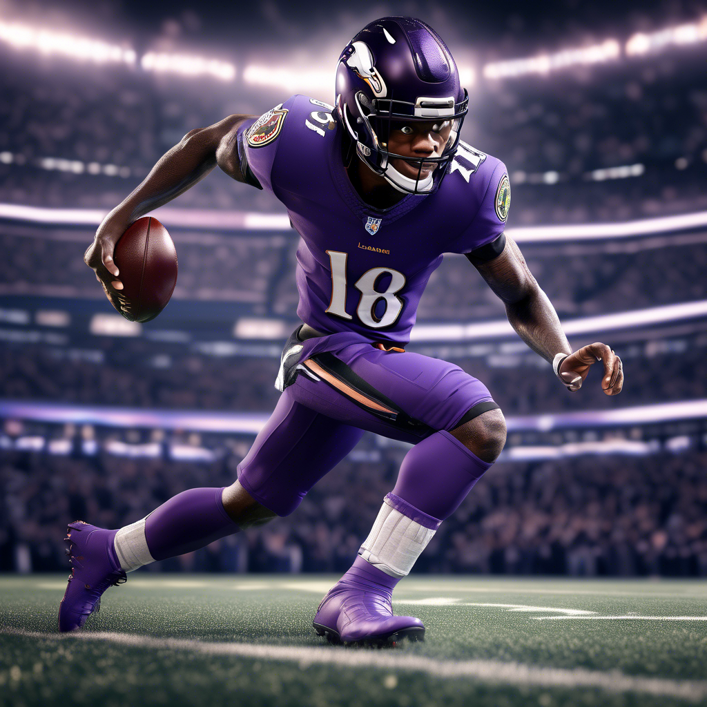 nfl player lamar jackson winning the superbowl championship