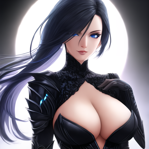 ultra realistic close up portrait of a beautiful female with heavy black eyeliner)), blue eyes, shaved side haircut, hyper detail, Canon EOS R3, nikon, f/1.4, ISO 200, 1/160s, 8K, RAW, unedited, symmetrical balance, in-frame, 8K