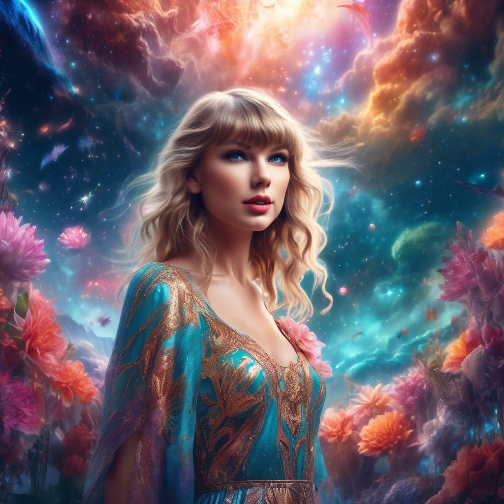 8k Taylor Swift, insanely detailed, beautiful, exotic captured with Fujifilm GFX100, ISO200, vibrant color
